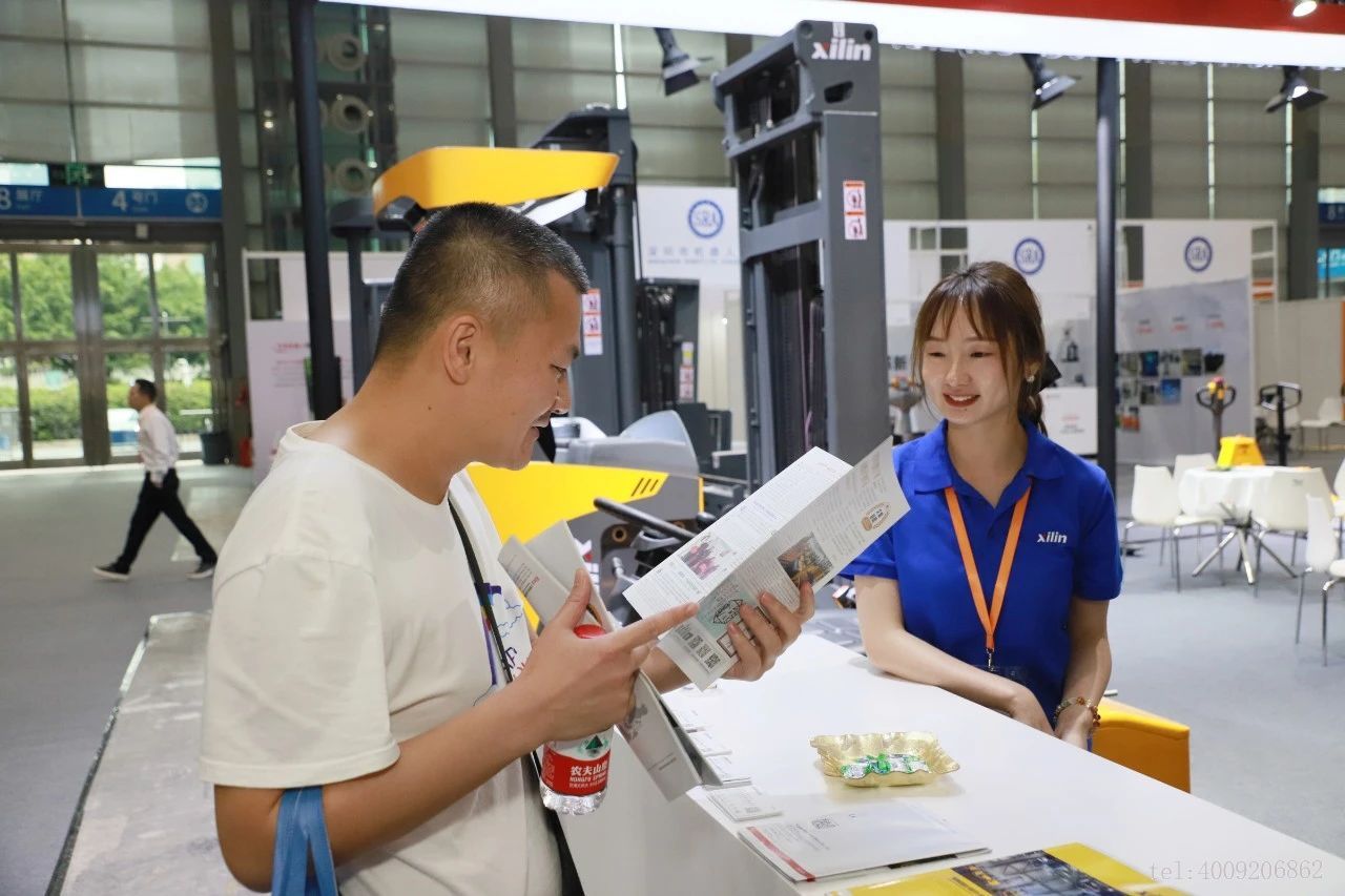 用精品連接客戶(hù) | 西林叉車(chē)閃耀LogiMAT China 2024(圖4)
